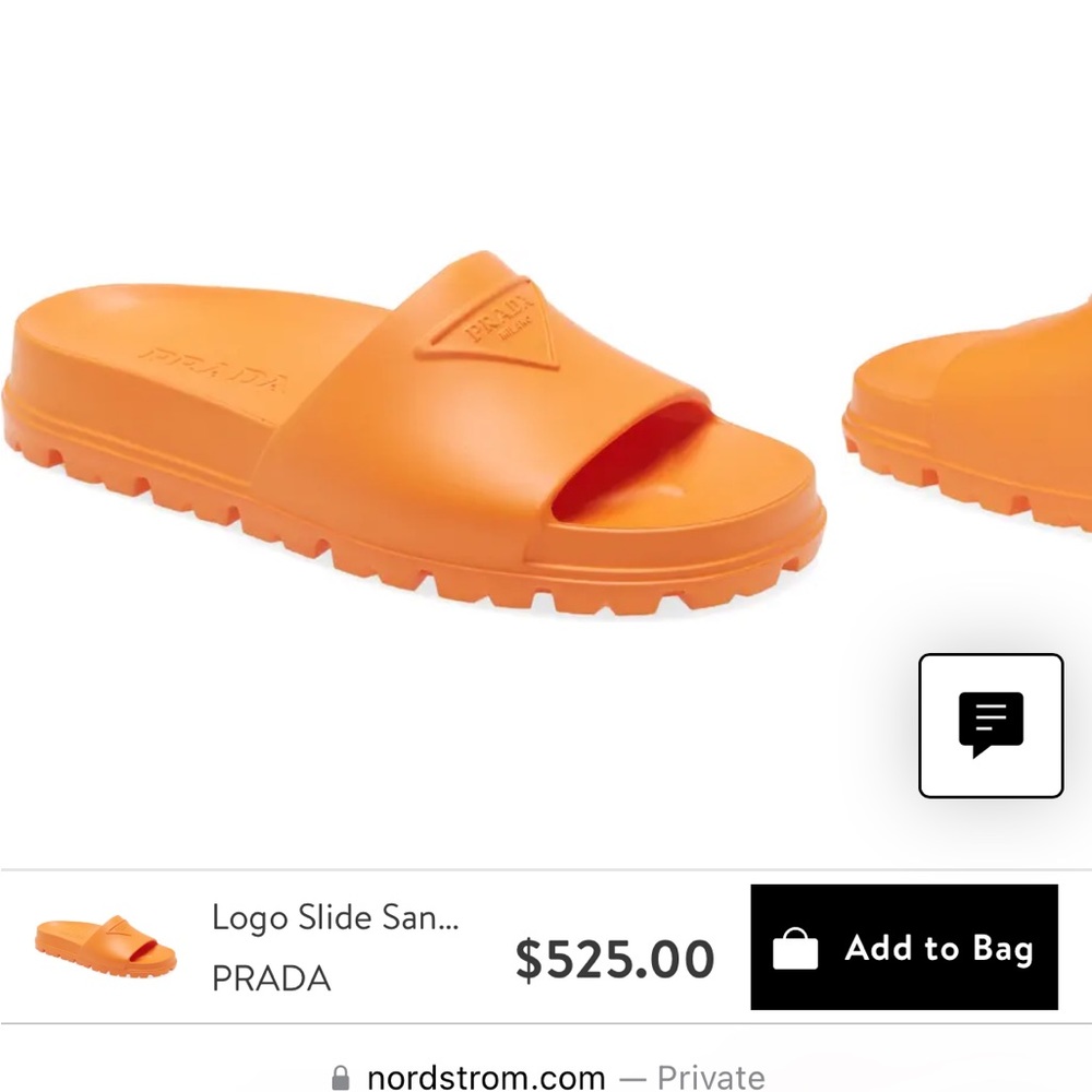 New prada sldes 37
